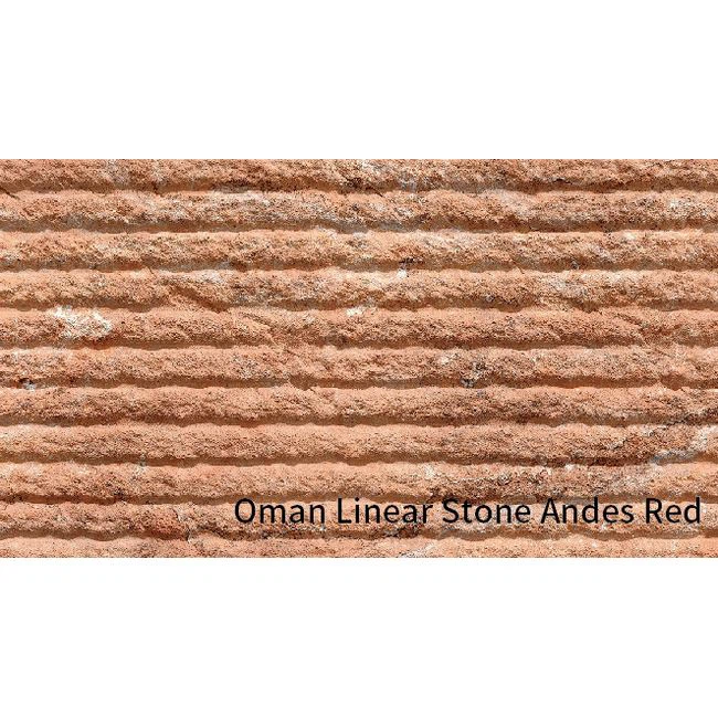 Oman Linear Stone Andes Red MCM