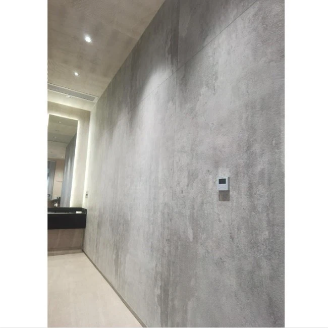 Polnische Betonwand Mittelgrau